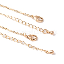 Brass Oval Link Chains Bracelets for Women&nbsp;BJEW-H611-01G