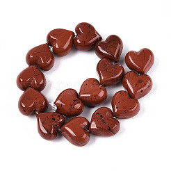 Natural Red Jasper Beads Strands&nbsp;G-T144-22A-03