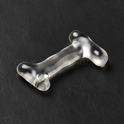 Transparent Resin Alphabet Pendants&nbsp;LS-RESI-C028-02I