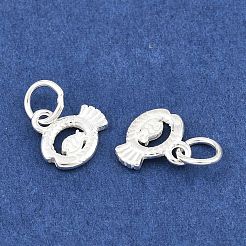 925 Sterling Silver Fish Charms&nbsp;STER-A049-01B-S