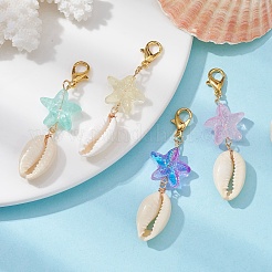 Shell Pendent Decorations&nbsp;HJEW-JM01324