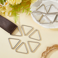16Pcs Triangle Iron Linking Rings&nbsp;IFIN-CL0001-07P