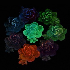 Luminous Transparent Epoxy Resin Decoden Cabochons&nbsp;CRES-M032-04J