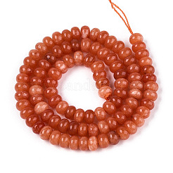 Dyed Natural White Jade Beads Strands&nbsp;G-T139-59A-06