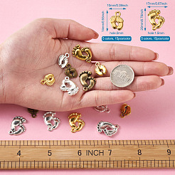Tibetan Style Alloy Charms&nbsp;PALLOY-TA0002-13