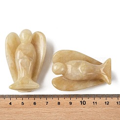 Natural Yellow Jade Carved Angle Figurines&nbsp;GG-CBA9C2C-A19