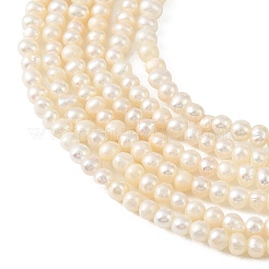 Natural Cultured Freshwater Pearl Beads Strands&nbsp;PEAR-L034-14A