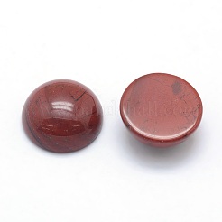 Natural Red Jasper Cabochons&nbsp;X-G-P393-R44-12MM