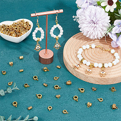 180Pcs 6 Style Tibetan Style Alloy Tube Bails&nbsp;FIND-HY0002-02