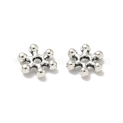 Flower Alloy Spacer Beads&nbsp;X-PALLOY-ZN152-AS-RS