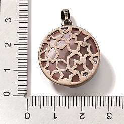 Cherry Quartz Glass Pendants&nbsp;G-P560-01R-13
