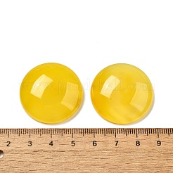 Natural Yellow Agate Cabochons&nbsp;G-E492-F-06