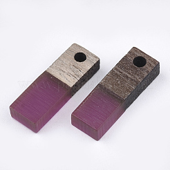 Resin & Walnut Wood Pendants&nbsp;RESI-S358-19H