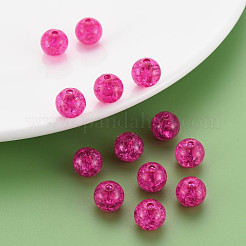 Transparent Crackle Acrylic Beads&nbsp;MACR-S373-66C-N17
