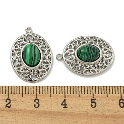 304 Stainless Steel Pendants&nbsp;STAS-L012-359D-P