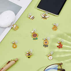 10Pcs Plastic Mobile Dustproof Plugs&nbsp;HJEW-WH00149