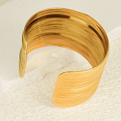 Hip-hop Stylish 304 Stainless Steel Cuff Bangles for Women&nbsp;EL2876-2