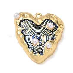 Brass Enamel Pendants&nbsp;KK-KK-CBA74BF-03G