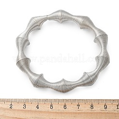 304 Stainless Steel Stretch Bangles for Women&nbsp;LS-BJEW-P315-02C-P