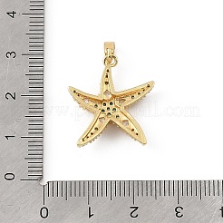 Ocean Brass & Rhinestone Pendants&nbsp;RB-CBA4B36-04G-07