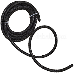 Braided Leather Cord with Core&nbsp;WL-CL0001-24A