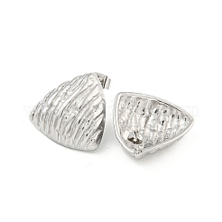 Non-Tarnish Triangle 304 Stainless Steel Ear Studs&nbsp;EJEW-L290-017P