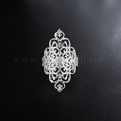 Hollow Out Flower Brass Finger Rings for Women&nbsp;FS-WG816AE-02
