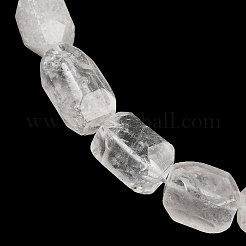 Natural Quartz Crystal Beads Strands&nbsp;G-F796-C11-01