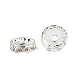 Brass Rhinestone Spacer Beads&nbsp;RB-A014-Z12mm-01S