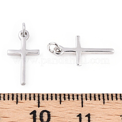 925 Sterling Silver Religion Cross Charms&nbsp;STER-T007-51P