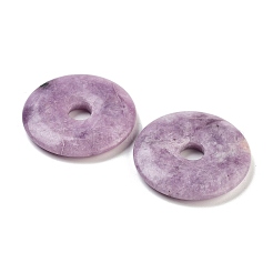 Natural Lepidolite Pendants&nbsp;X-G-K099-50mm-02