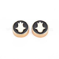 Brass Enamel Beads&nbsp;KK-S364-247B