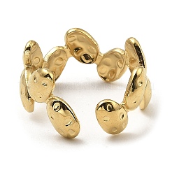 304 Stainless Steel Open Cuff Rings&nbsp;RJEW-Z018-29G