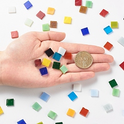 Mosaic Tiles Glass Cabochons&nbsp;X-DIY-P045-01