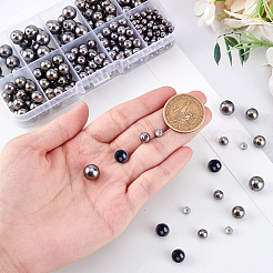 Eco-Friendly Dyed Glass Pearl Round Pearlized Bead&nbsp;HY-PH0009-RB053