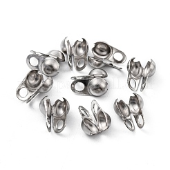 Tarnish Resistant 304 Stainless Steel Bead Tips&nbsp;STAS-R063-22
