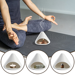 Porcelain Incense Holders&nbsp;DIY-WH0899-629C
