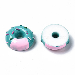 Spray Painted Resin Cabochons&nbsp;CRES-Q215-001B