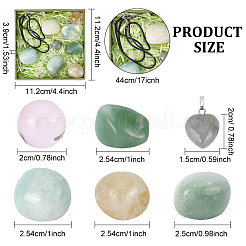 Reiki Energy Stone Gift Box Kit&nbsp;DIY-OC0010-56