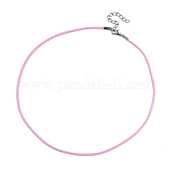 Waxed Cotton Cord Necklace Making&nbsp;MAK-S034-002