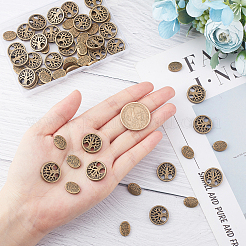 Tibetan Style Alloy Beads&nbsp;TIBEB-PH0004-82