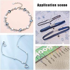 304 Stainless Steel Lobster Claw Clasps&nbsp;STAS-UN0004-27G