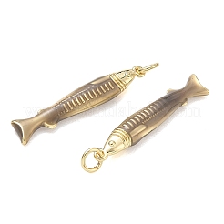 Rack Plating Brass Pendants&nbsp;KK-CBAB1AF-16B-G