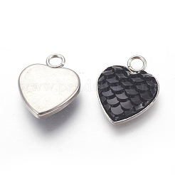 304 Stainless Steel Pendants&nbsp;STAS-F184-B11