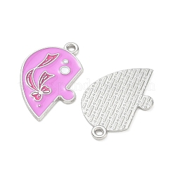 Alloy Enamel Pendants&nbsp;AL-CBA292F-01G-P