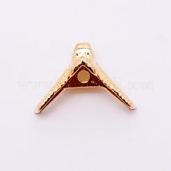 Zinc Alloy Box Corner Protectors&nbsp;PALLOY-WH0070-92G