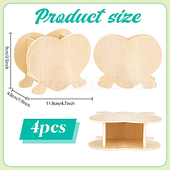 Wood Pen Holder&nbsp;AJEW-WH0481-89A