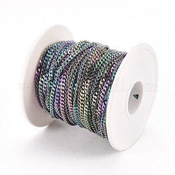 Ion Plating(IP) 304 Stainless Steel Twisted Chains&nbsp;CHS-D028-03M-A01