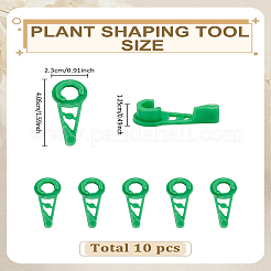 10Pcs Plastic Plant Bender Training Clips&nbsp;AJEW-LP0002-05