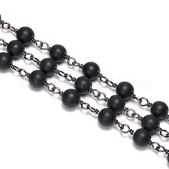 Handmade Glass Beaded Chains&nbsp;CHC-F007-04B